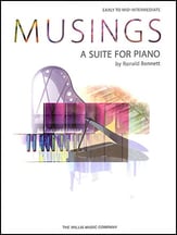 Musings : A Suite for Piano piano sheet music cover